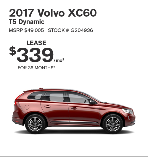 2017 Volvo XC60 T5 Dynamic