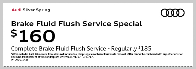 Brake Fluid Flush Service Special