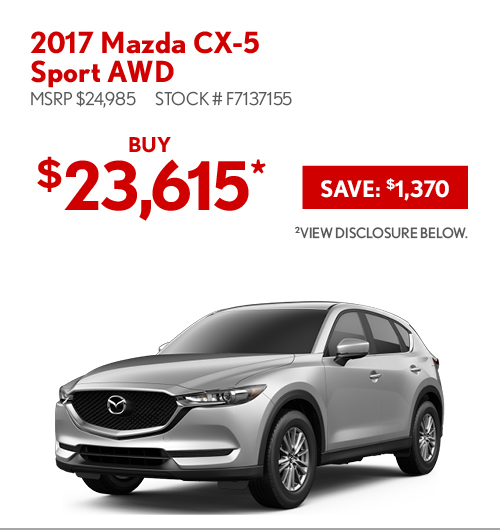 2016.5 Mazda CX-5 Sport AWD