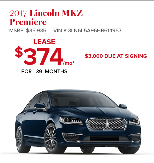 2017 Lincoln MKZ Premiere 