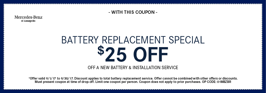 Battery Replacement Special