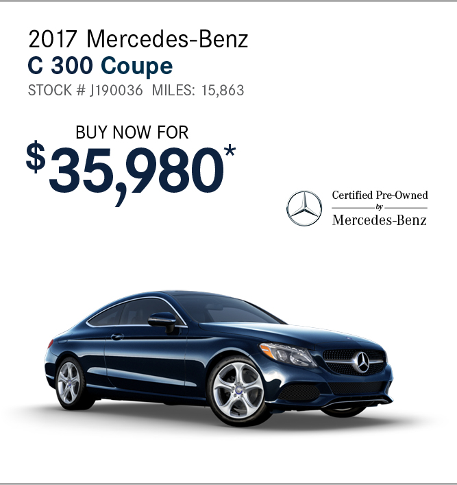 2017 Mercedes-Benz C 300 Coupe