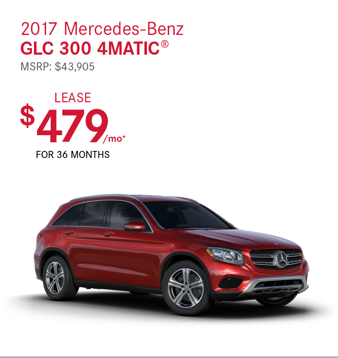 2017 Mercedes-Benz GLC 300 4MATIC®