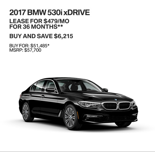 2017 BMW 530i xDRIVE