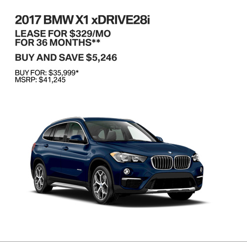 2017 BMW X1 xDRIVE28i