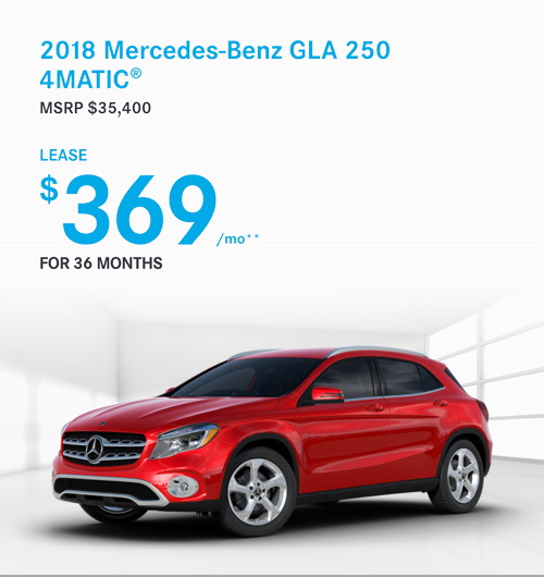 2018 Mercedes-Benz GLA 250 4MATIC®