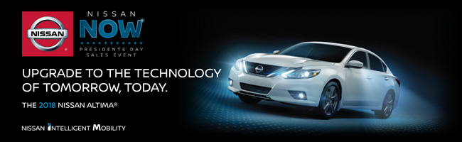 Nissan Now Presidents' Day Sales Event