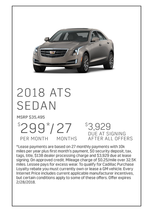 2018 CADILLAC ATS Sedan 
