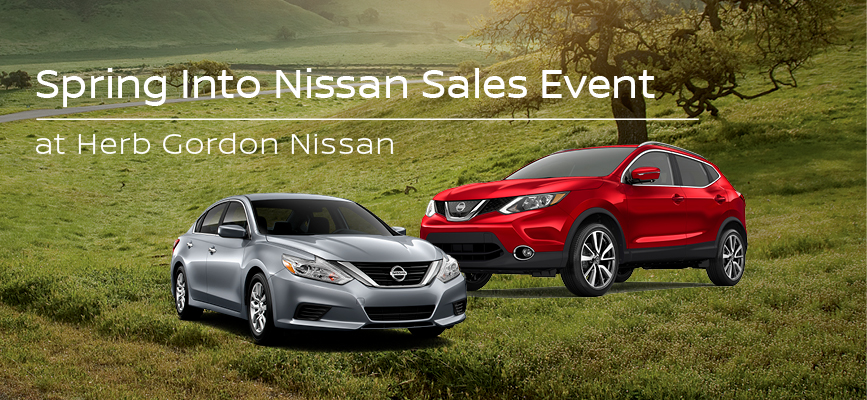 Spring Into Nissan Sales Event