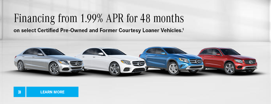 Financing from 1.99% APR for 48 months