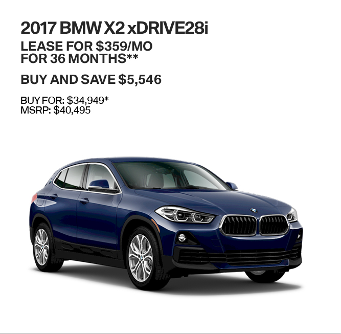 2017 BMW X2 xDRIVE28i