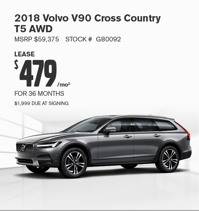 2018 Volvo V90 Cross Country T5 AWD