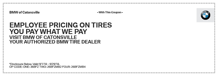 EMPLOYEE PRICING ON TIRES