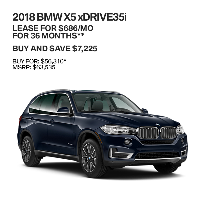 2018 BMW X5 xDRIVE35i