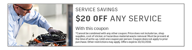 $20 OFF Any Service