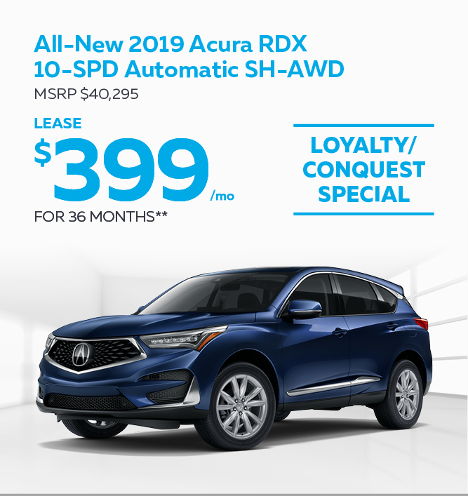 All-New 2019 Acura RDX SH-AWD