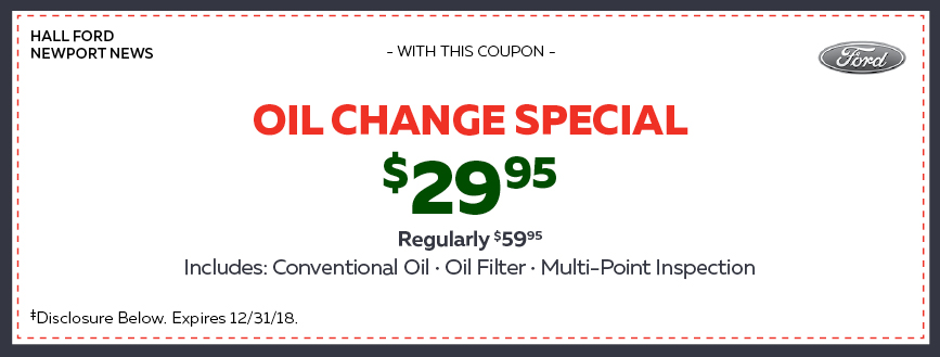 Oil Change Special