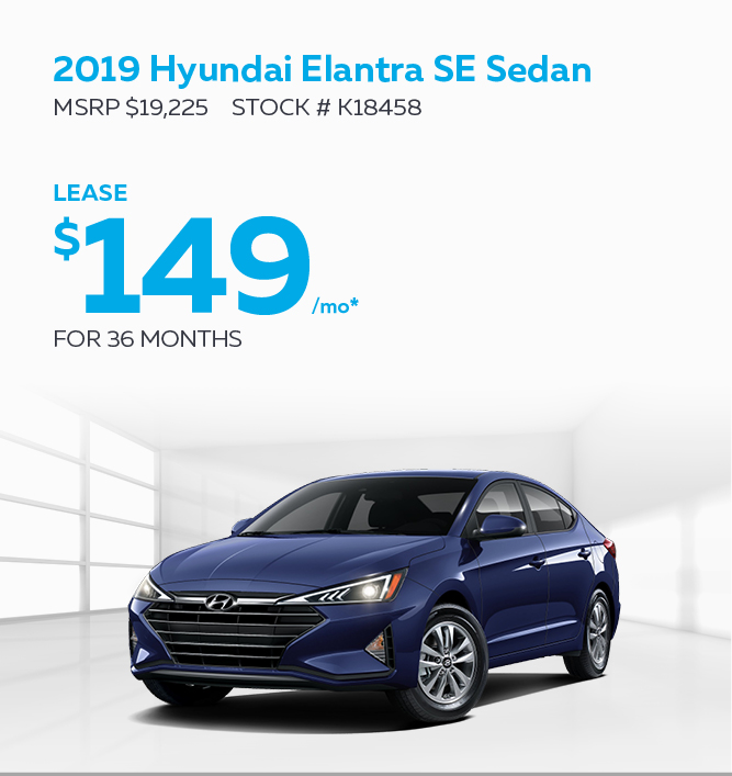 2019 Hyundai Elantra SE Sedan