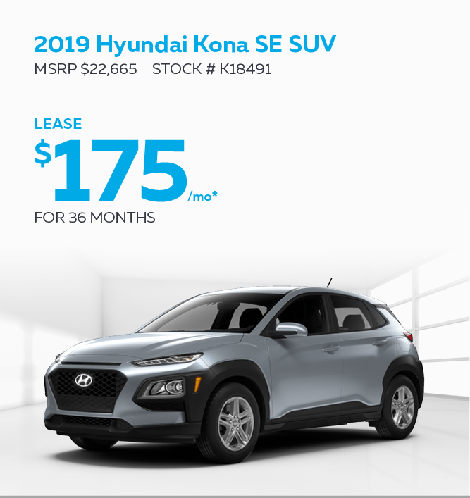2019 Hyundai Kona SE SUV