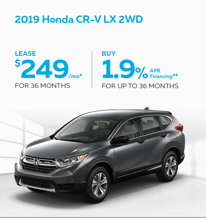 2019 Honda CR-V LX 2WD 