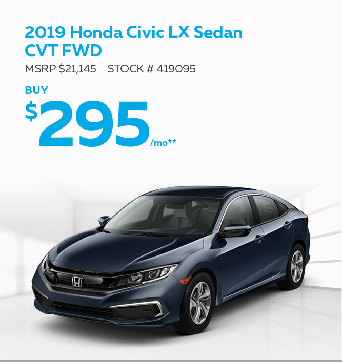 2019 Honda Civic LX Sedan