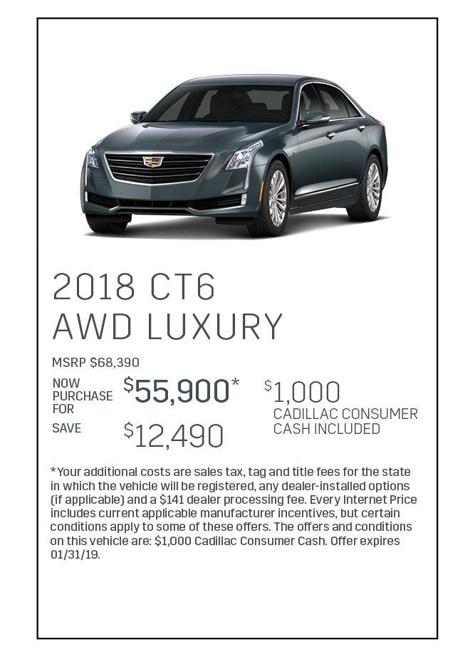 2018 CADILLAC CT6 Luxury AWD