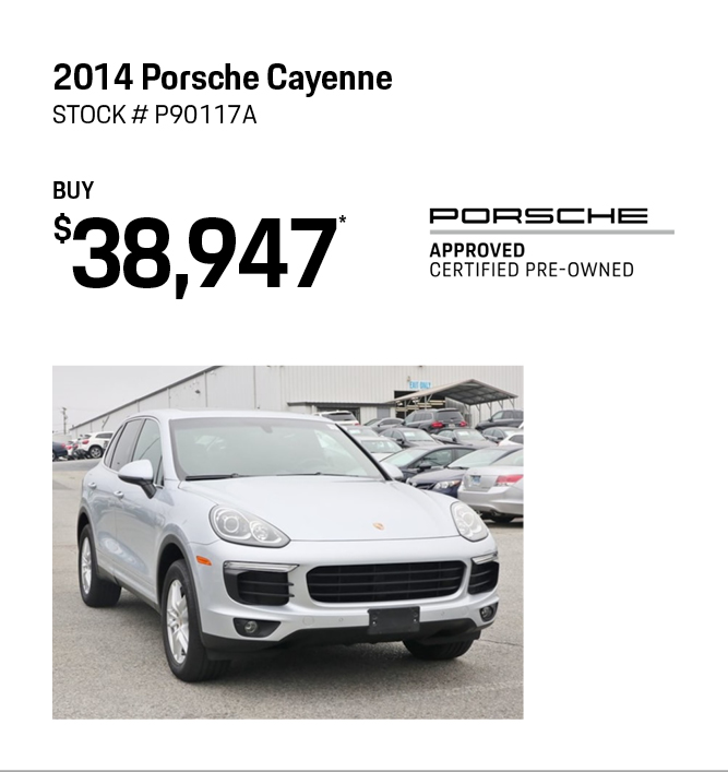 2018 Porsche Cayenne