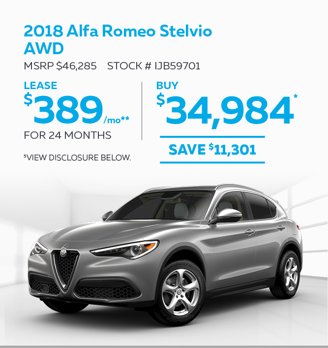 2018 Alfa Romeo Stelvio AWD