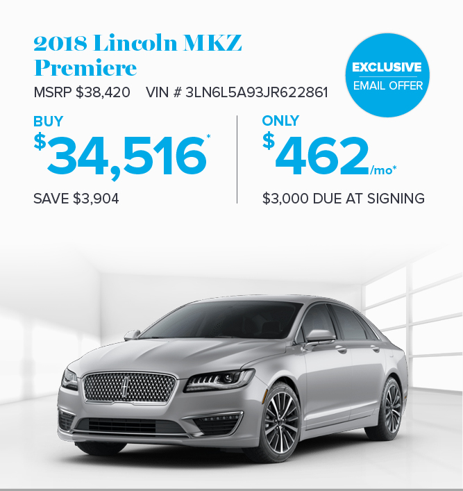 2018 Lincoln MKZ Premiere 