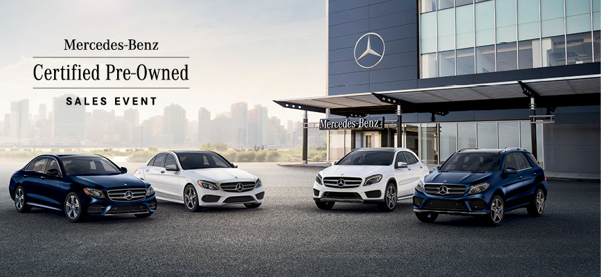 Mercedes-Benz Certified Pre-Owned Sales Event