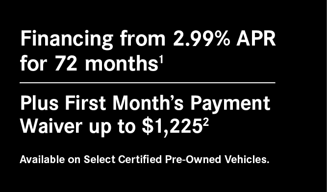 Financing as Low as 2.99% APR up to 72 months
