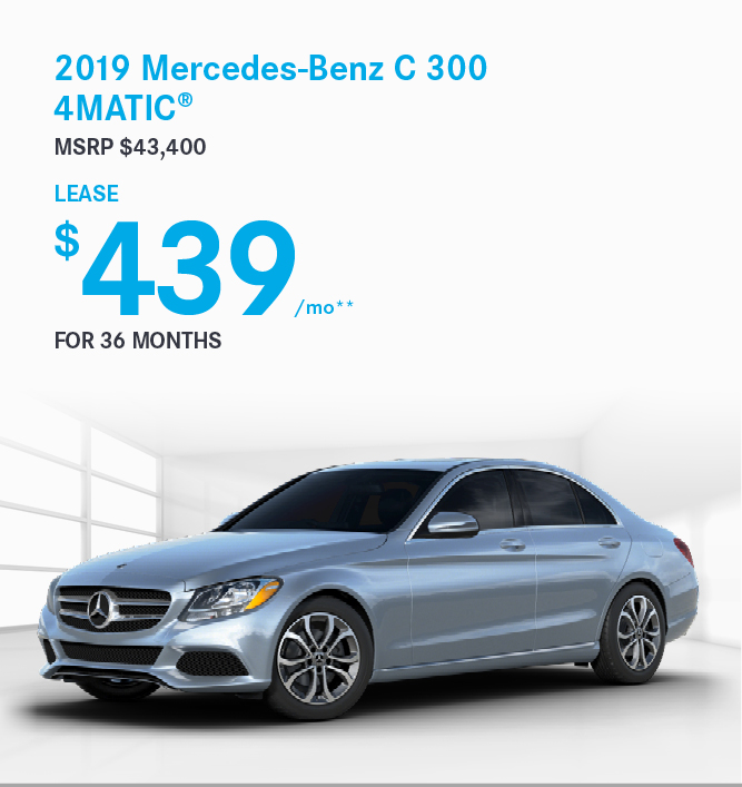 2019 Mercedes-Benz C 300 4MATIC®