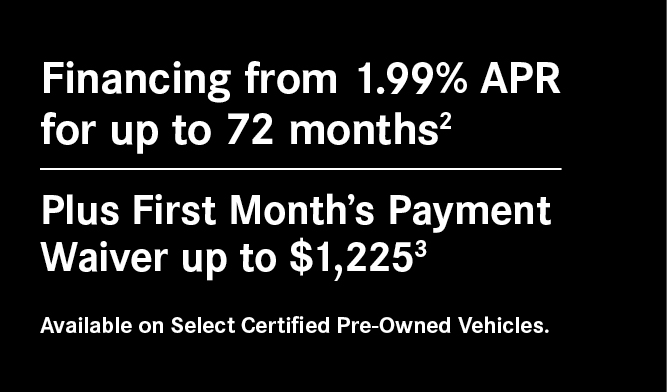 Financing as Low as 2.99% APR up to 72 months1