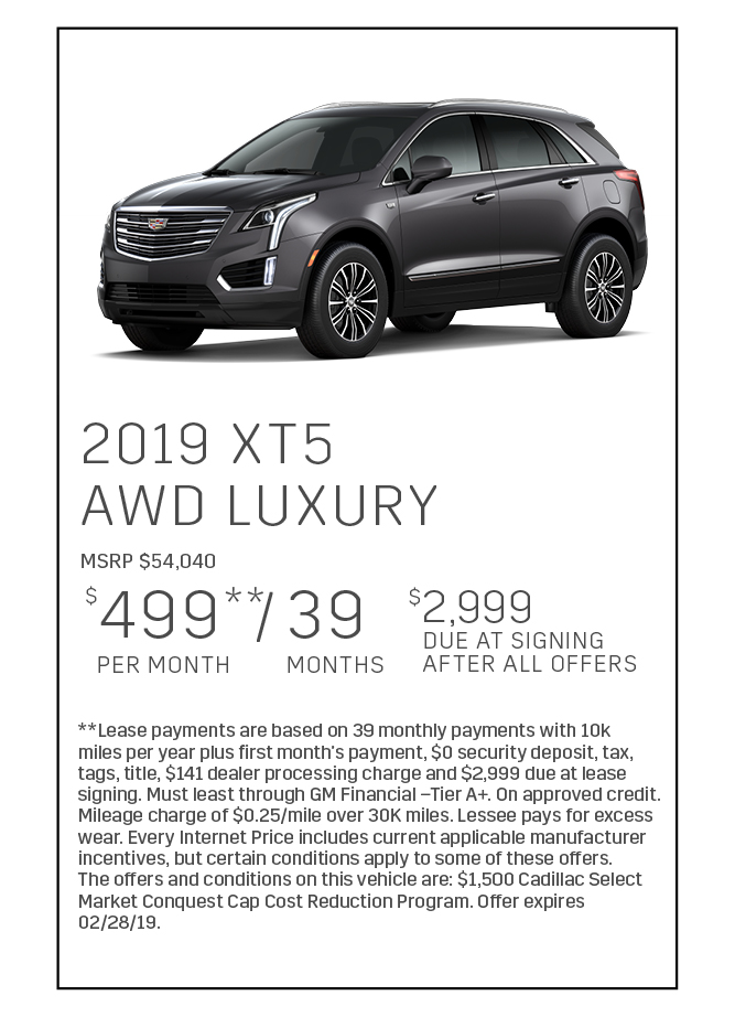 2019 XT5 Luxury AWD