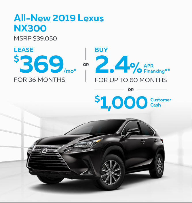 All-New 2019 Lexus NX300