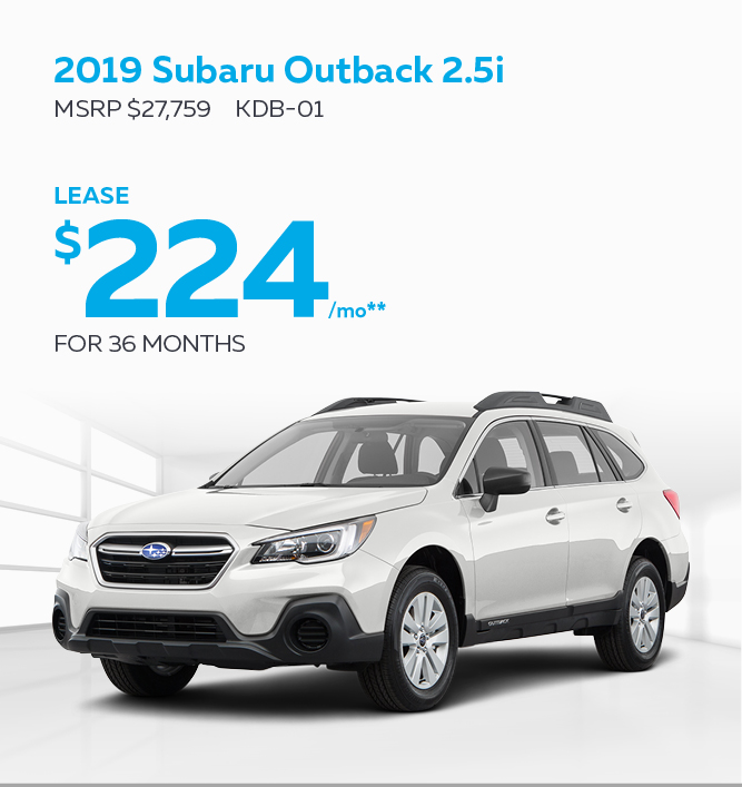 2019 Subaru Outback 2.5i 