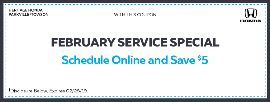 February Service Special