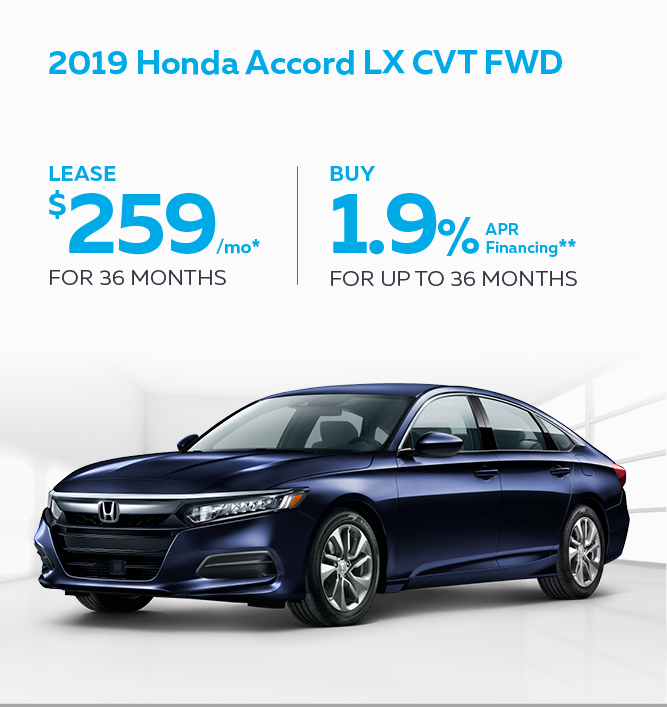 2019 Honda Accord LX CVT FWD