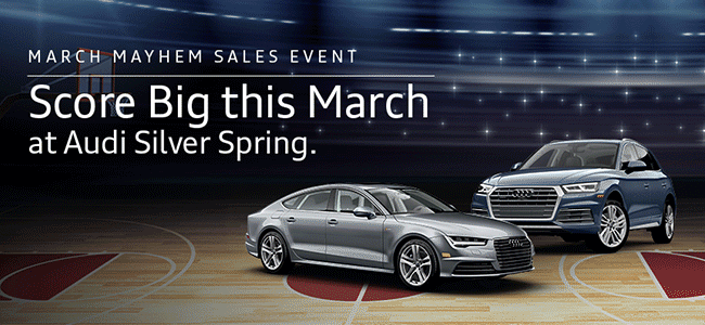 March Mayhem Sales Event at Audi Silver Spring