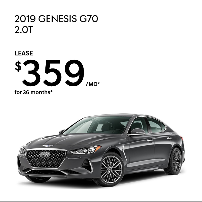 2019 Genesis G70 2.0T 