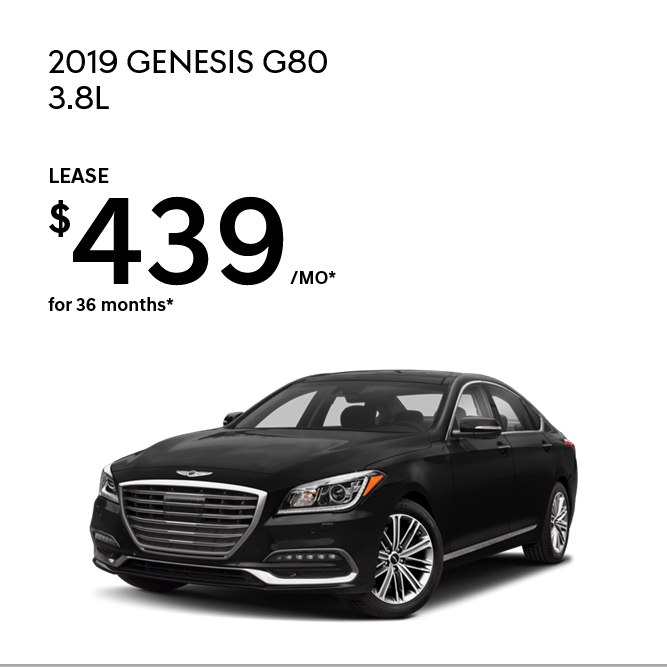 2019 Genesis G80 3.8L