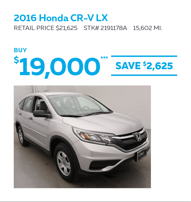 2016 Honda CR-V LX SUV