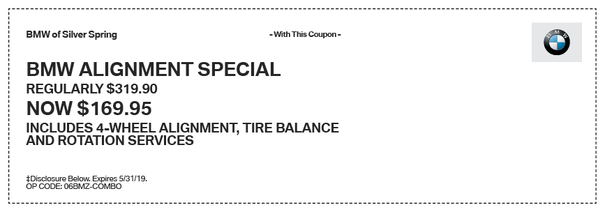 BMW Alignment Special