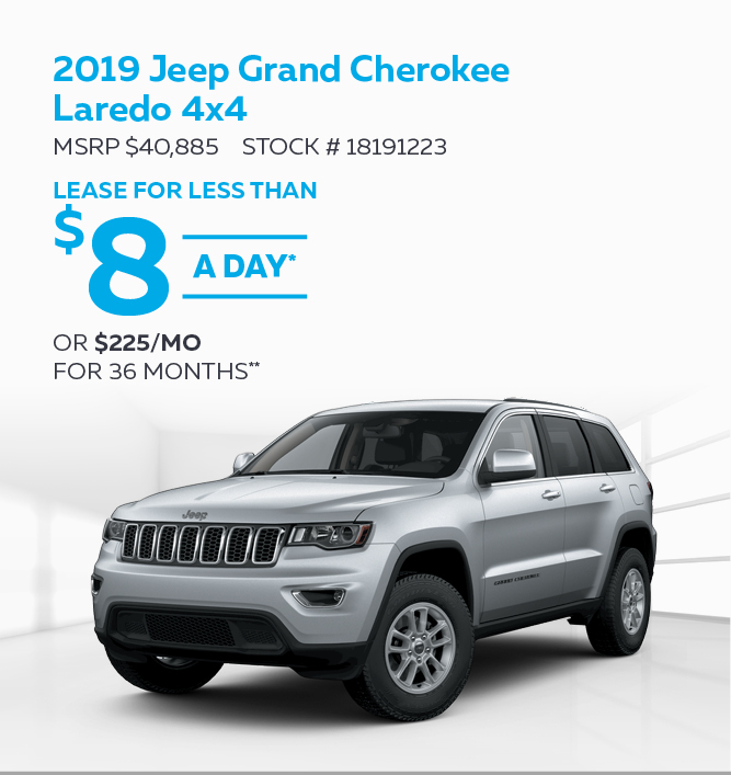 2019 Jeep Grand Cherokee Laredo 4x4
