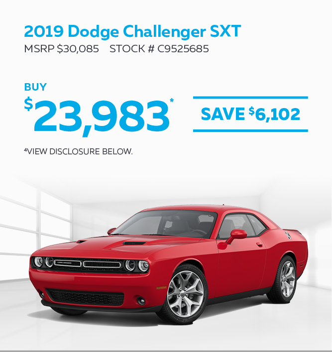 2019 Dodge Challenger SXT 
