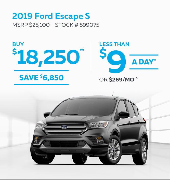 2019 Ford Escape S 