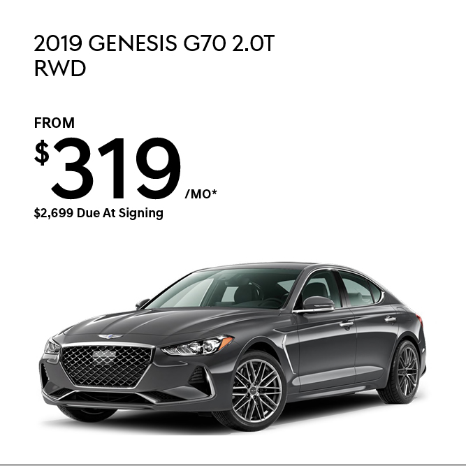 2019 Genesis G70 2.0T RWD