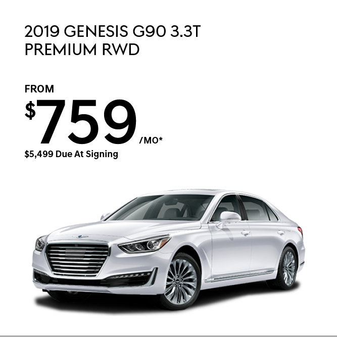 2019 Genesis G90 3.3T Premium RWD