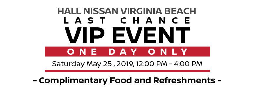 Hall Nissan Virginia Beach VIP Event