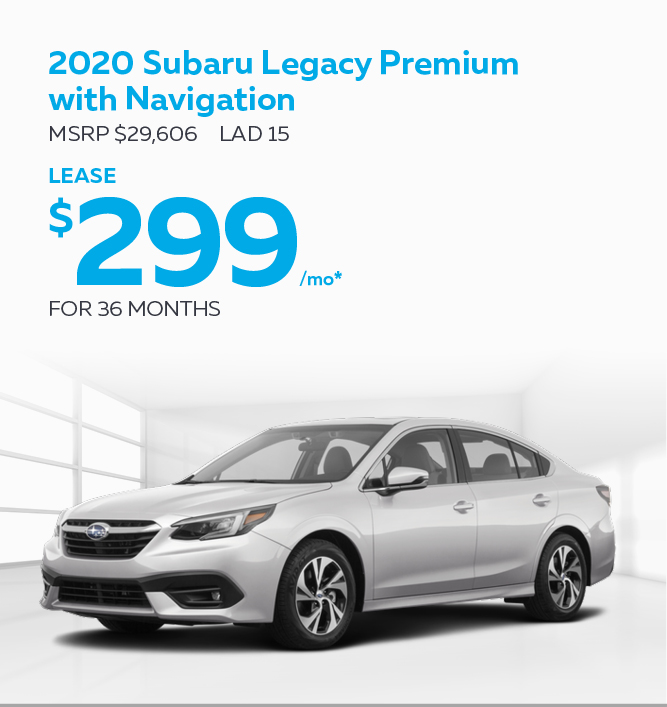 2020 Subaru Legacy Premium with Navigation